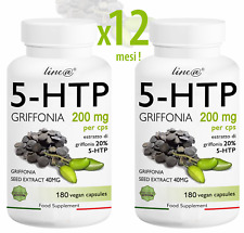 5-HTP GRIFFONIA 200mg Line@ 360 CPS x 12 MESI contro FAME SONNO ANSIA
