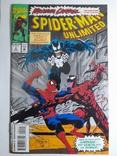 Spiderman Unlimited 2 NM 1993.Cameo App.Mary Jane.Max.Carnage Pt.2.Marvel comics