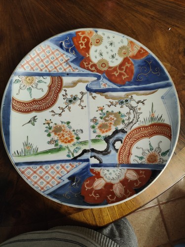 Grande piatto imari - imari, 37cm