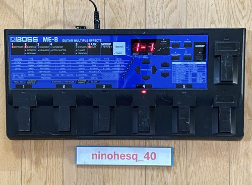Pedale multieffetto boss 8 - pedale, me-8