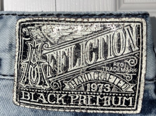 Jeans affliction cooper nero - affliction,