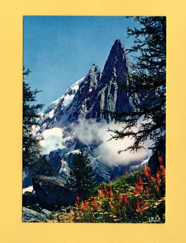 Chamonix mont blanc drus e - -,
