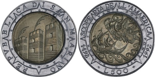 San marino 500 lire - san, marino: