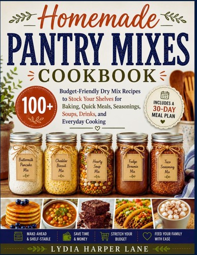 Homemade pantry mixes - pantry,