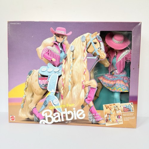 Vintage 1990 mattel western - mattel,
