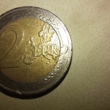 Moneta 2 € euro Austria del 2011 con errore di conio