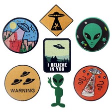 Toppe ricamate in ferro da