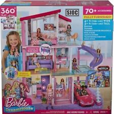 MATTEL BARBIE LA CASA DEI SOGNI PER BAMBOLE VILLA CON 70 ACCESS. GNH53 NEW 2022