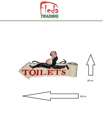 Fuori porta toilette - fuori,