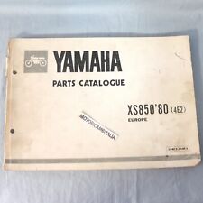 Per Yamaha xS 850 80 4E2 moto catalogo ricambi motore telaio catalog part book