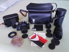 Corredo Zenit E, Helios 44M Jupiter 21M Pentacon 35 + tanti accessori come nuovo