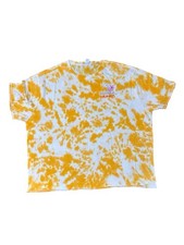 Zumba Japan top donna boxy colore arancione e bianco taglia XL