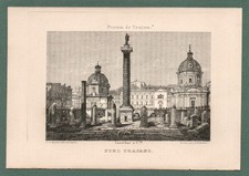Antica Incisione Roma Foro