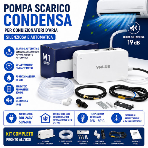 Pompa condensa condizionatore - pompa,