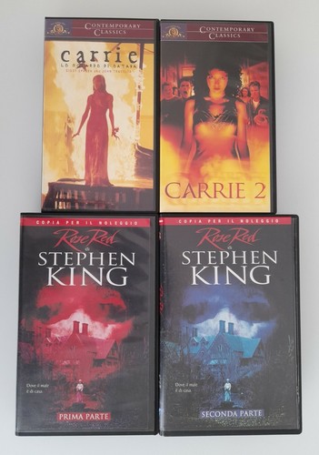 Lotto film vhs carrie lo - ",