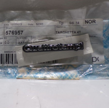 TARGHETTA "4 TEMPI" PER