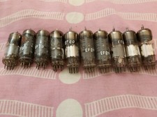 STOCK VALVOLE EF80 VARIE MARCHE SONO 10 PEZZI  TESTATE OK 100%EMISSIONE.