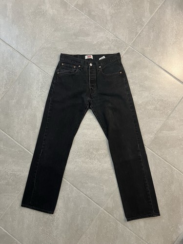 Jeans levis nero - 501, uomo