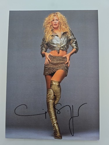 Claudia schiffer autografo - xl,