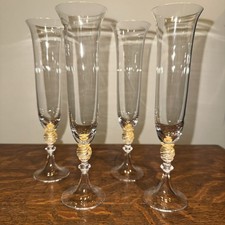 Set di 4 flauti da champagne