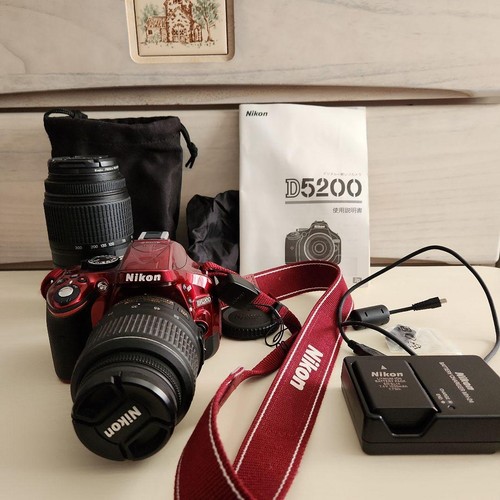 Nikon d5200 modello - d5200, rosso