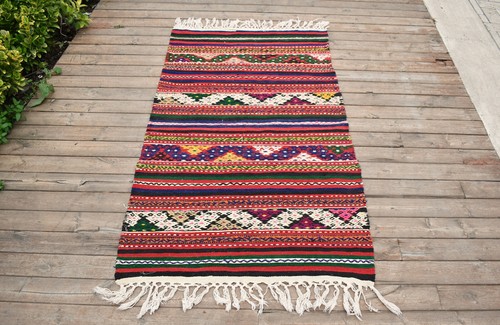 Tappeto kilim turco x62 - tappeto,