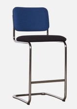 KNOLL CESCA BAR STOOL (BLUE