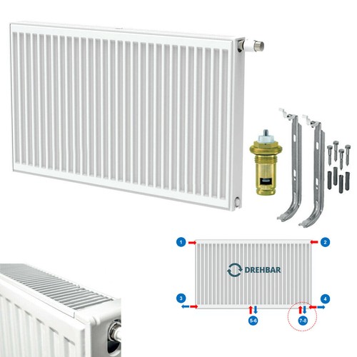 Radiatore universale attacco