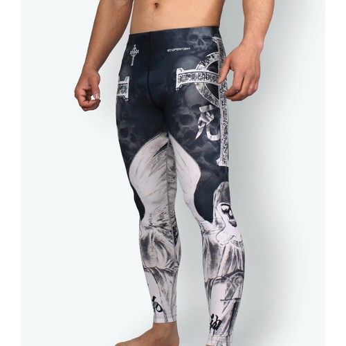 Collant pelle compressione