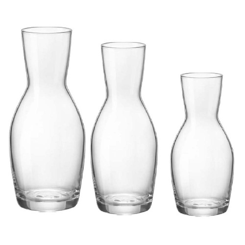 Caraffa vetro bombata - in,