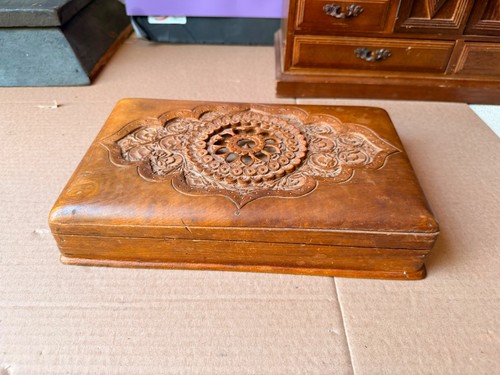 Scatola vintage legno - scatola,