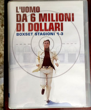 L'UOMO DA 6 MILIONI DI DOLLARI UNIVERSAL 2020_MAI USATA Seri. Stagioni,1-3 15DVD