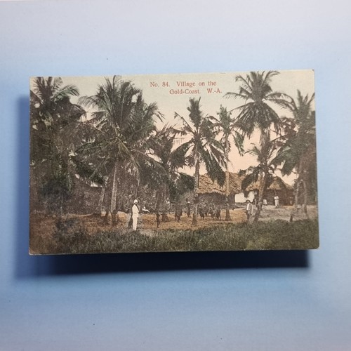 Accra ghana postcard - postcard, c1910