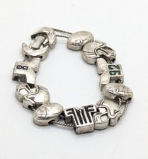 Vintage Football Slider Silver