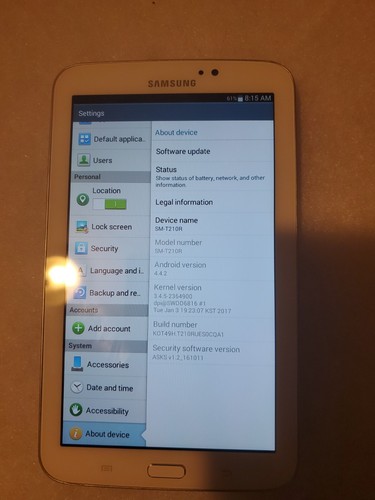 Samsung t217 galaxy - samsung, tab