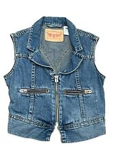 Gilet vintage Levis tipo 1 blu denim taglia:L