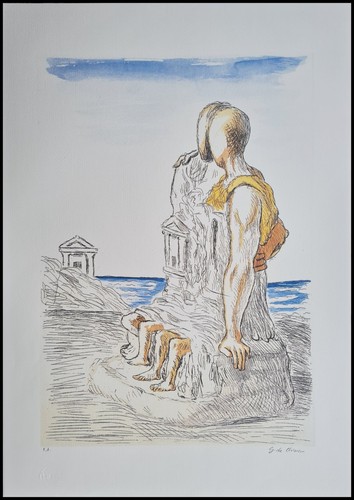 Giorgio chirico orestes - chirico, e