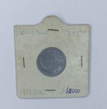 5 Lire Delfino 1953 Fdc