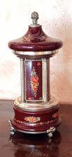 Portasigarette rossetto vintage music box giostra ballerina