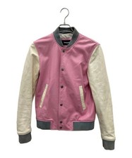 DSQUARED2 giacca di pelle rosa S74AM0498