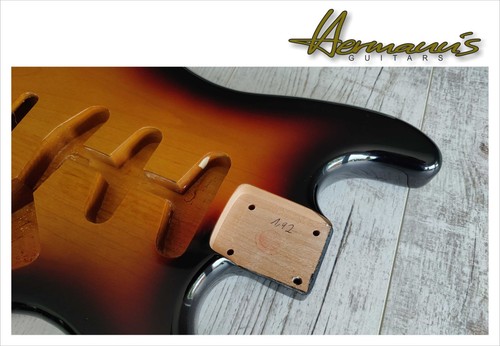 Hermann alder guitar - hermann´s, body