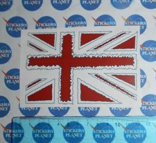 ADESIVO STICKER VINTAGE AUTOCOLLANT AUFKLEBER FLAG BANDIERA ORIGINAL 