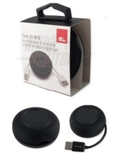 AVVOLGI CAVO CAVETTO AUDIO SILICONE AURICOLARI CUFFIE USB CARICABATTERIE NERO