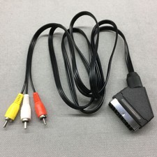 Scart to 3RCA Phono Male Cable