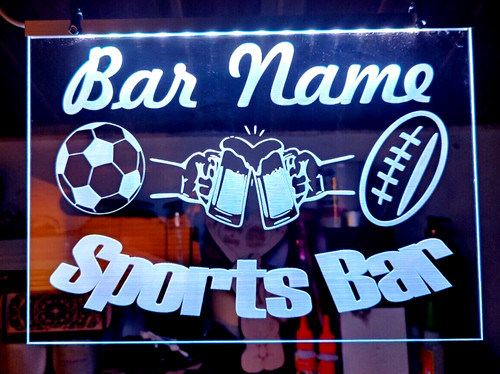 Insegna bar personalizzata - bar,