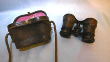 Pair of binoculars with case