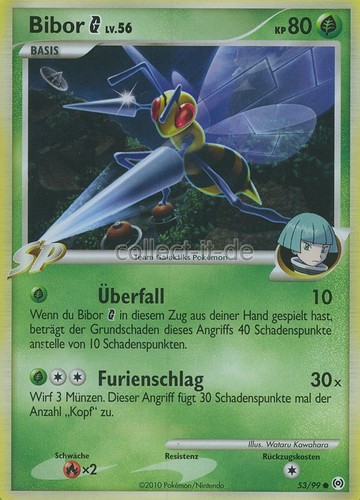 Pokemon platino arceus - platino, 53/99