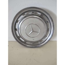 COPRI CERCHIO COPPA COPPETTA BORCHIA IN ACCIAIO MERCEDES W114 ANNI 70 COLORE BIA