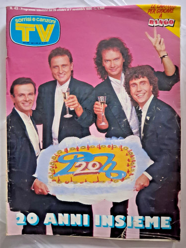 Sorrisi canzoni 1986 - canzoni,