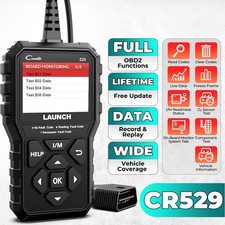 LAUNCH CR529 Dispositivo diagnostico OBD2 automobilistico professionale Scanner
